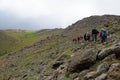 Trekking to Mount Sabalan Volcano , Iran