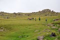 Trekking to Mount Sabalan Volcano , Iran