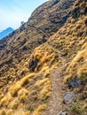 Trekking trails in Himalaya Royalty Free Stock Photo