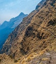 Trekking trails in Himalaya Royalty Free Stock Photo