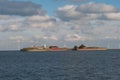 Trekroner fortress in Copenhagen harbor Royalty Free Stock Photo