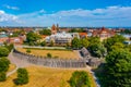 Trelleborgen, a viking wooden fortress in Trelleborg, Sweden Royalty Free Stock Photo