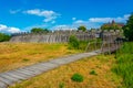 Trelleborgen, a viking wooden fortress in Trelleborg, Sweden Royalty Free Stock Photo