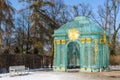 Trellised pavilion in park of royal palace Sanssouci