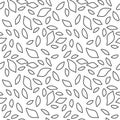 Trematoda Helminth linea Seamless Pattern - vector background Royalty Free Stock Photo