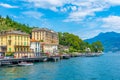 Tremezzo town and lake Como in Italy Royalty Free Stock Photo