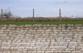 Trench of death in Diksmuide Royalty Free Stock Photo