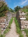 Trench left over from the dutch water defence line