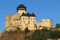 Trencin castle Royalty Free Stock Photo