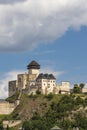 Trencin Castle & x28;Trenciansky Hrad& x29;, Slovakia Royalty Free Stock Photo