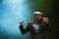 TRENCIN,SLOVAKIA - JULY 6: Aloe Blacc performs at the Bazant Pohoda Music Festival at the Trencin Airport in Trencin, Slovakia on