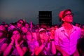 TRENCIN,SLOVAKIA - JULY 7: Crowd in front of the stage at the Ba