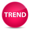 Trend elegant pink round button