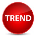 Trend elegant red round button