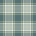 Trend fabric tartan background, minimal textile seamless vector. Layer plaid pattern check texture in pastel and grey colors