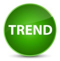 Trend elegant green round button