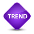 Trend elegant purple diamond button