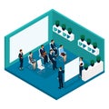 Isometric Training Room, Rear View, Coaches