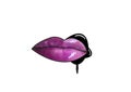 Trend Stickers, Decals - Female lips in pop art style