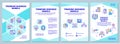 Trending business models brochure template