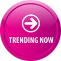 Trending now web button Royalty Free Stock Photo