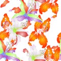 Trends Floral Seamless Pattern. Modern