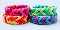 Trends and Keepsakes Friendship Bracelet Bonds as Craft. Concept Crafting, Friendship Bracelets, Meaningful Gifts, Trendy Royalty Free Stock Photo