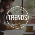 Trends Trending Style Fashion Design Trendy Concept Royalty Free Stock Photo