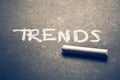 Trends Royalty Free Stock Photo
