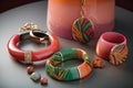 trendsetting accessories and jewelry, featuring the latest trends in color and design