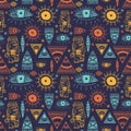 Trendy African Seamless Pattern 