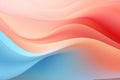 Trendy dynamic wavy lines abstract gradient background. Colorful fluid modern presentation backdrop Royalty Free Stock Photo
