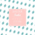 Trendy Easter Sale Banner Unique Design