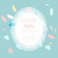 Trendy Easter Sale Banner Unique Design