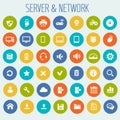 Big Computer Networks icon set