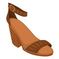 Fashionable women shoes, sandals for female, fashion and trends