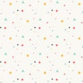 Trendy geometric elements memphis pattern.