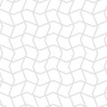 Trendy geometric hand drawn checkered pattern