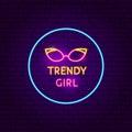 Trendy Girl Neon Sign