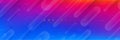 Trendy gradient vector background with abstract diagonal lines