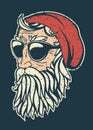 Hipster Santa Claus