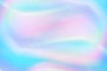 Trendy Holographic abstract background with gradient mesh. Iridescent texture. Vector illustration for your creative Royalty Free Stock Photo