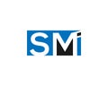 Trendy Letter SMI Logo Design Icon Concept