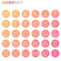 Inline Baby Icons Collection