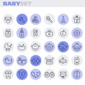 Inline Baby Icons Collection