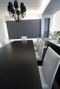 Trendy Modern Dining Room