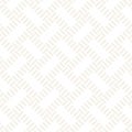 Trendy monochrome twill weave Lattice. Abstract Geometric Background Design. Vector Seamless Pattern.