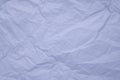 Trendy paper texture. Crumpled paper in light blue color