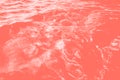 Trendy photography of the actual colors for this season - a shade of orange, coral. Beautiful pure water and a swimming pool