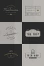 Trendy Retro Vintage Insignias Bundle